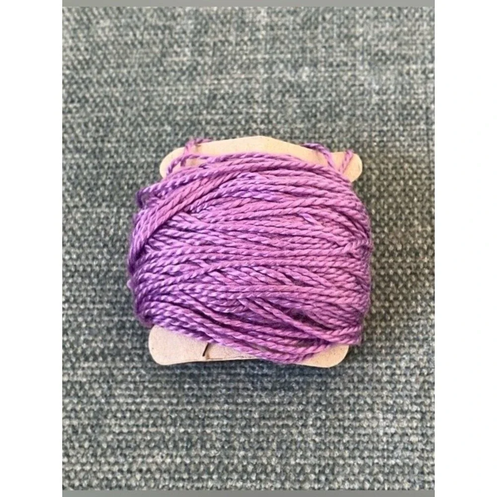 Purple Needlepoint Thread Yarn